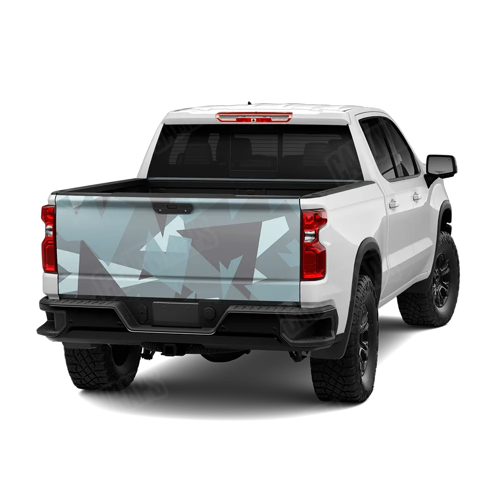 Shattered Overcast Tailgate Wraps