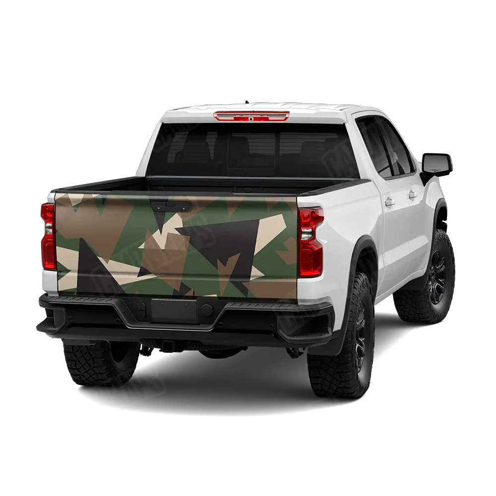 Shattered Woodland Tailgate Wraps