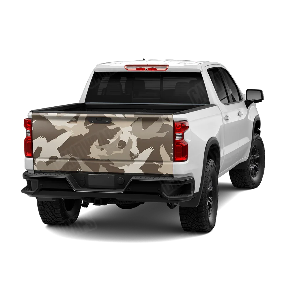 Silhouette Duck Tailgate Wraps