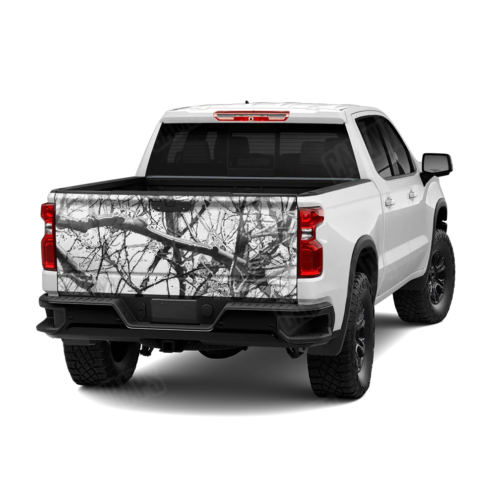 Substrate Snow Stalker Tailgate Wraps