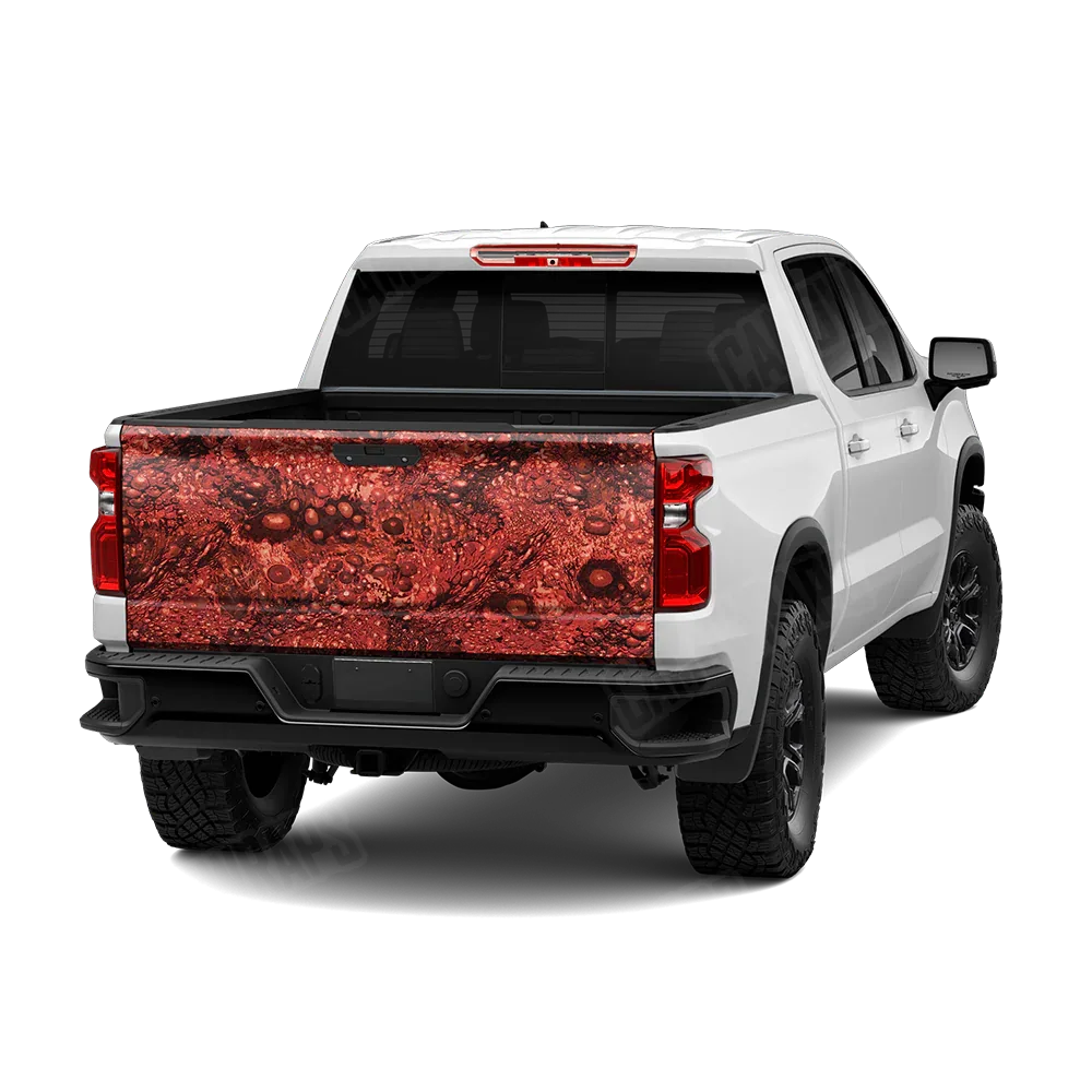 Toadaflage Red Tailgate Wraps