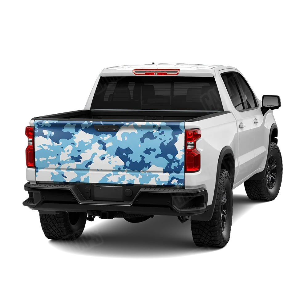Treetop Baby Blue Tailgate Wraps