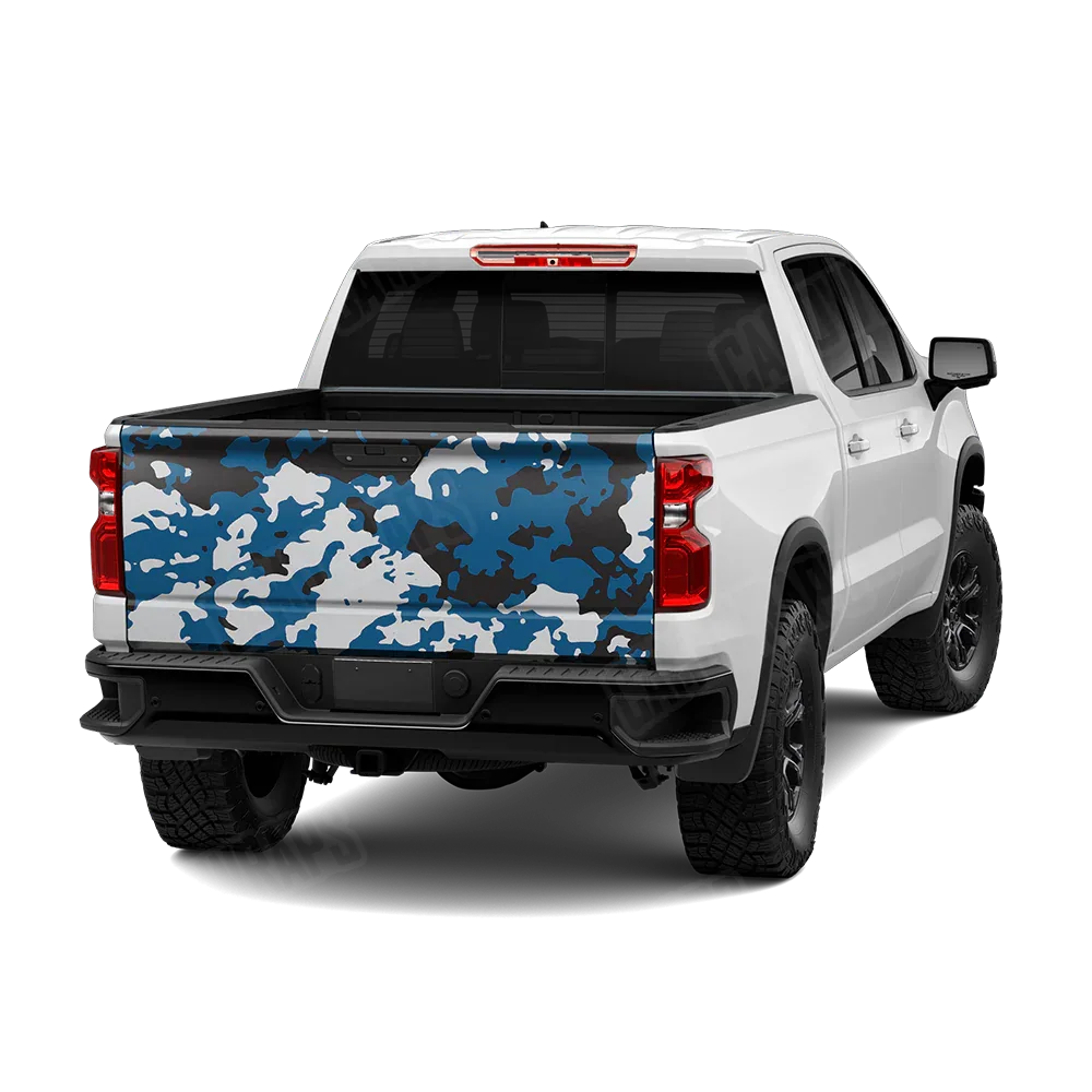 Treetop Blue Tiger Tailgate Wraps