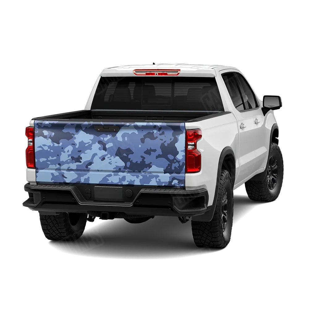 Treetop Blue Urban Night Tailgate Wraps