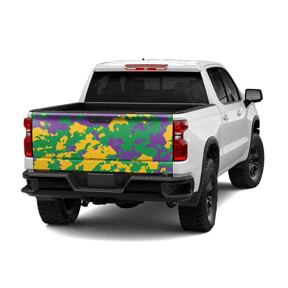 Treetop Mardi Gras Tailgate Wraps