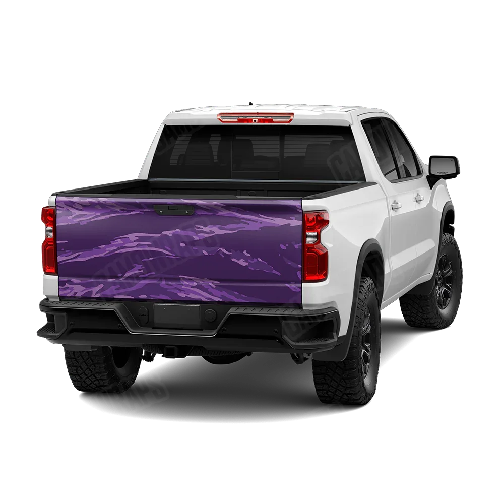 Vietnam Tiger Stripe Elite Purple Tailgate Wraps