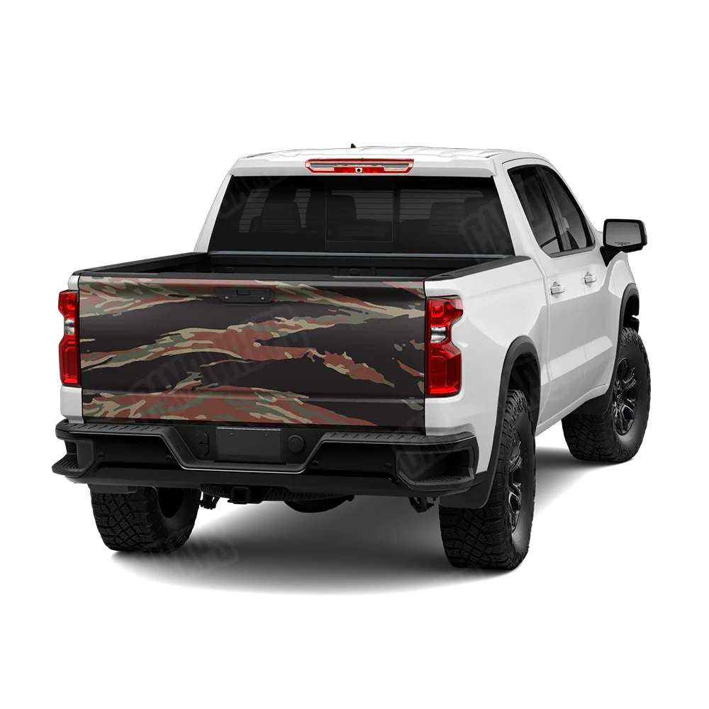 Vietnam Tiger Stripe Militant Copper Tailgate Wraps