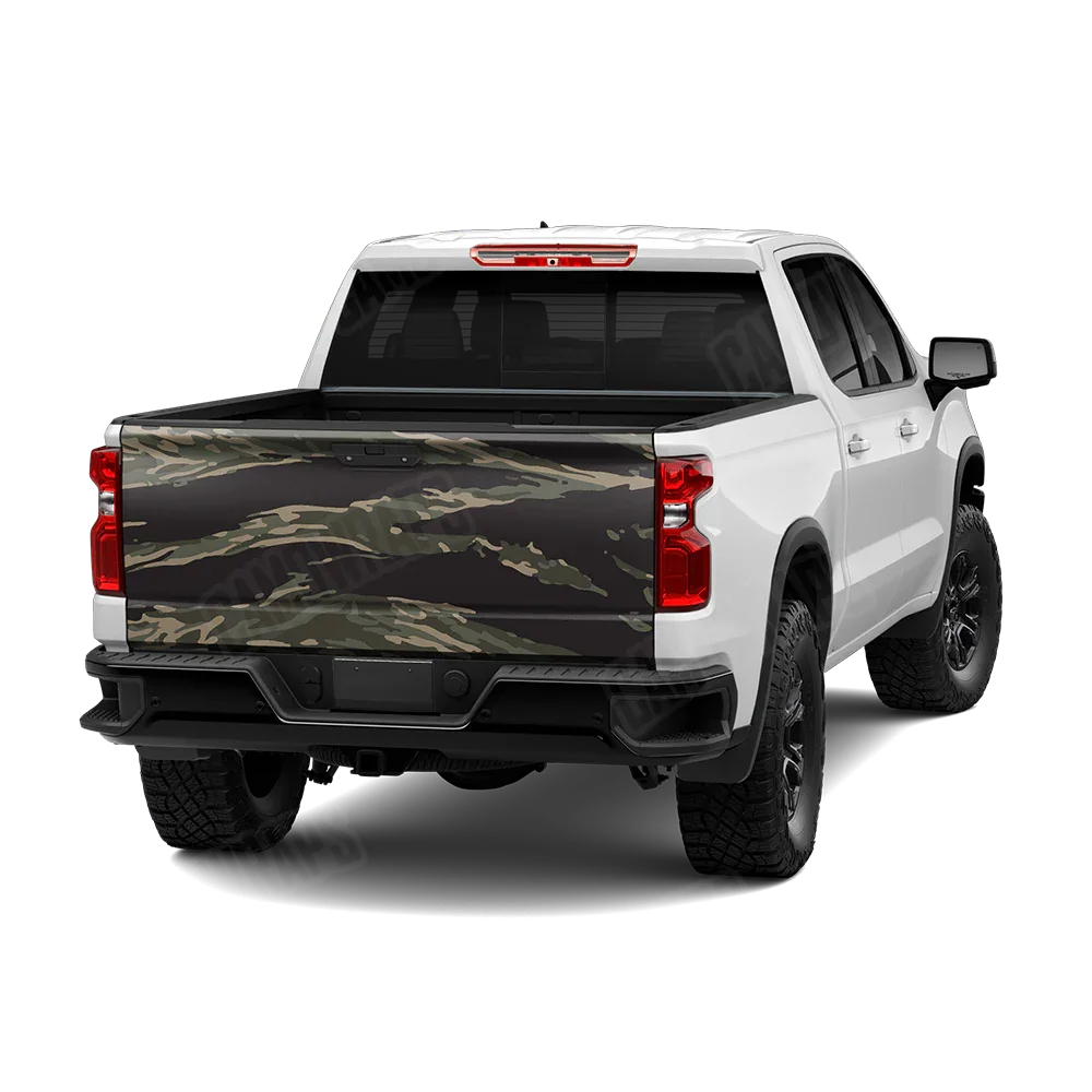 Vietnam Tiger Stripe Militant Green Tailgate Wraps