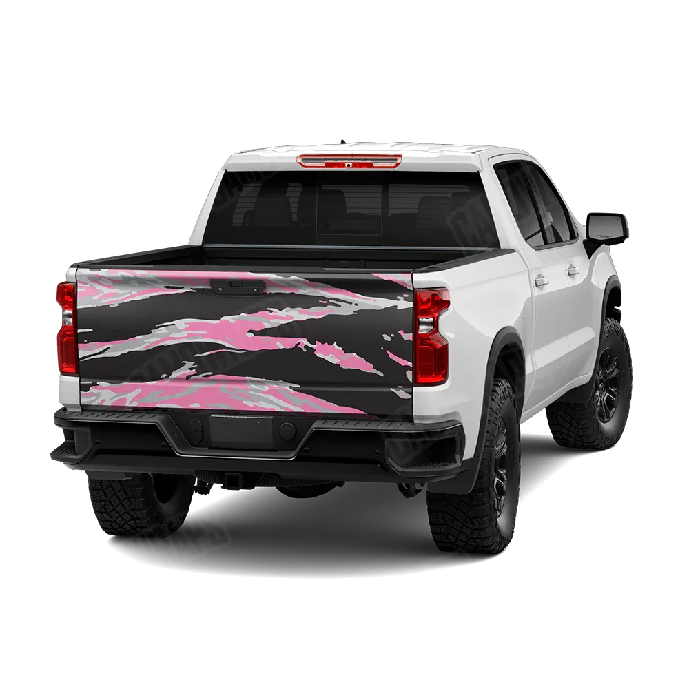 Vietnam Tiger Stripe Pink Tiger Tailgate Wraps