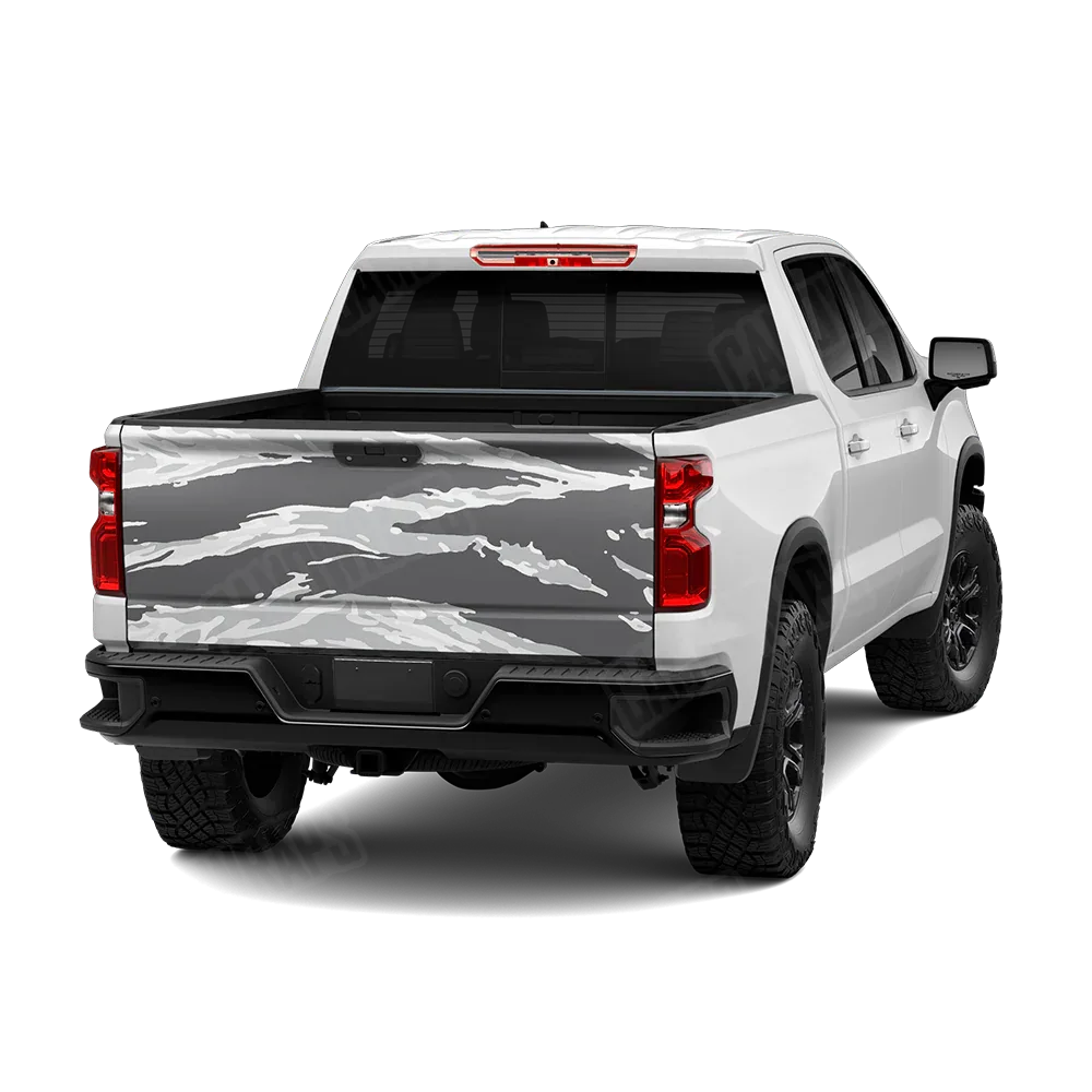Vietnam Tiger Stripe Snow Tailgate Wraps