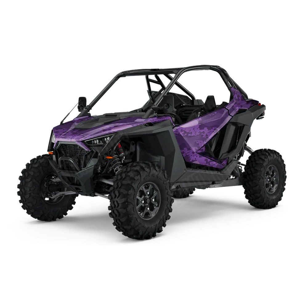 Compound Elite Purple UTV Wraps