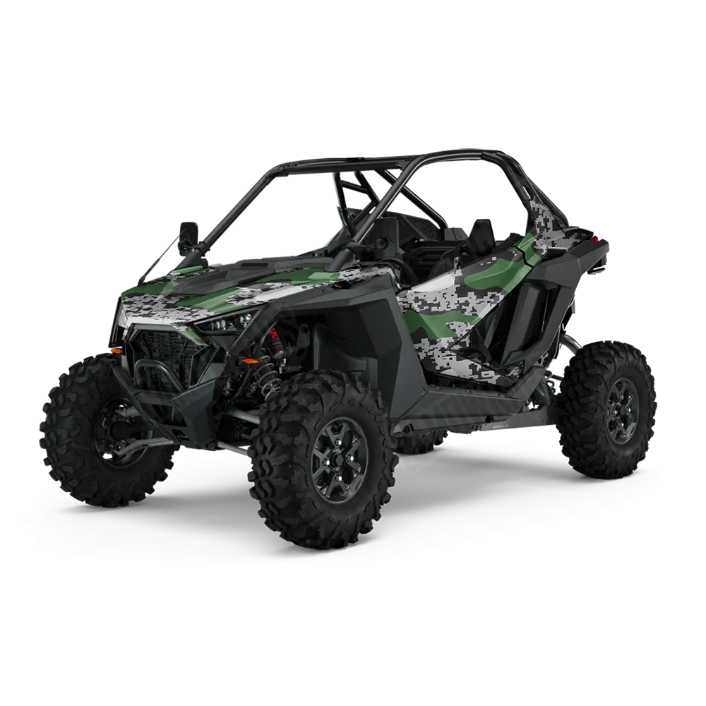Compound Green Tiger UTV Wraps