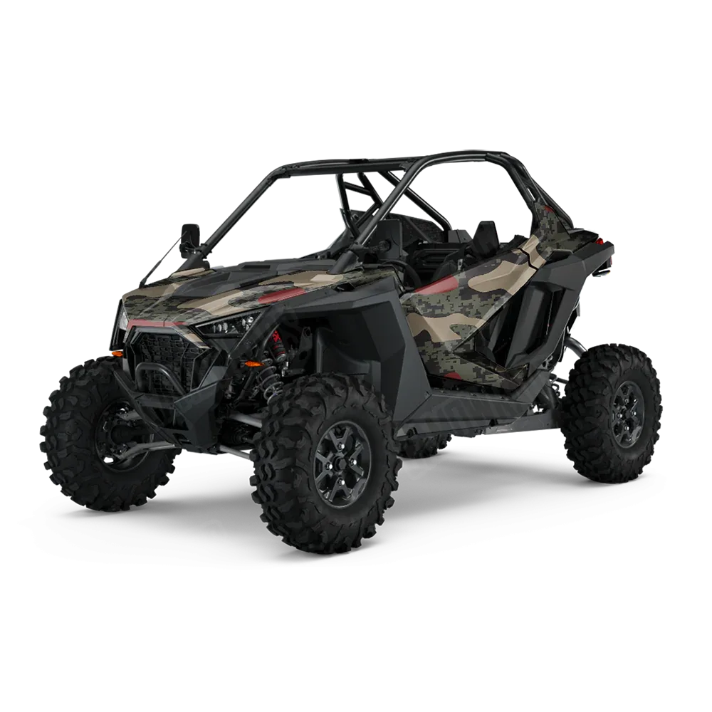 Compound Militant Red UTV Wraps