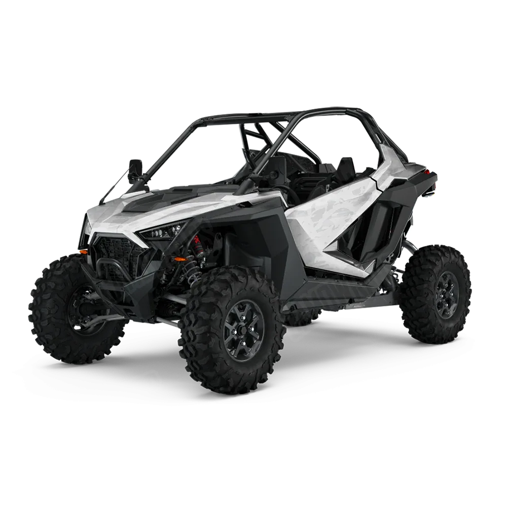 Crystal Elite White UTV Wraps