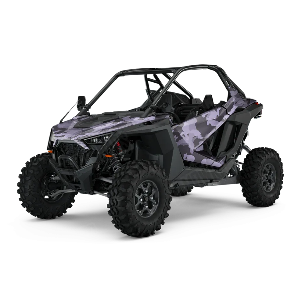 Erratic Lilac UTV Wraps
