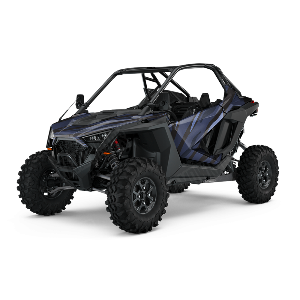 Fun Stripe Blue Midnight UTV Wraps