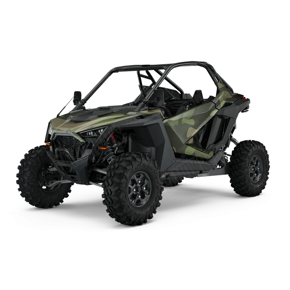 Classic Army Green UTV Wraps