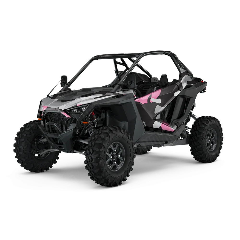 Classic Pink Tiger UTV Wraps