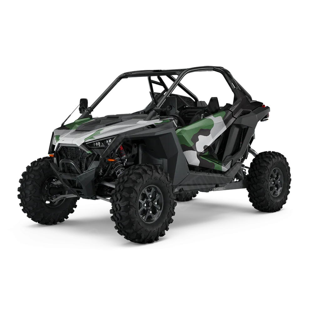 Cumulus Green Tiger UTV Wraps