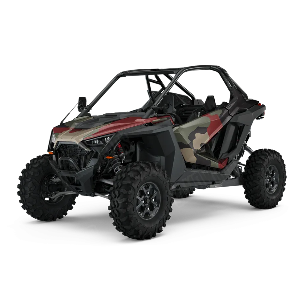 Cumulus Militant Red UTV Wraps
