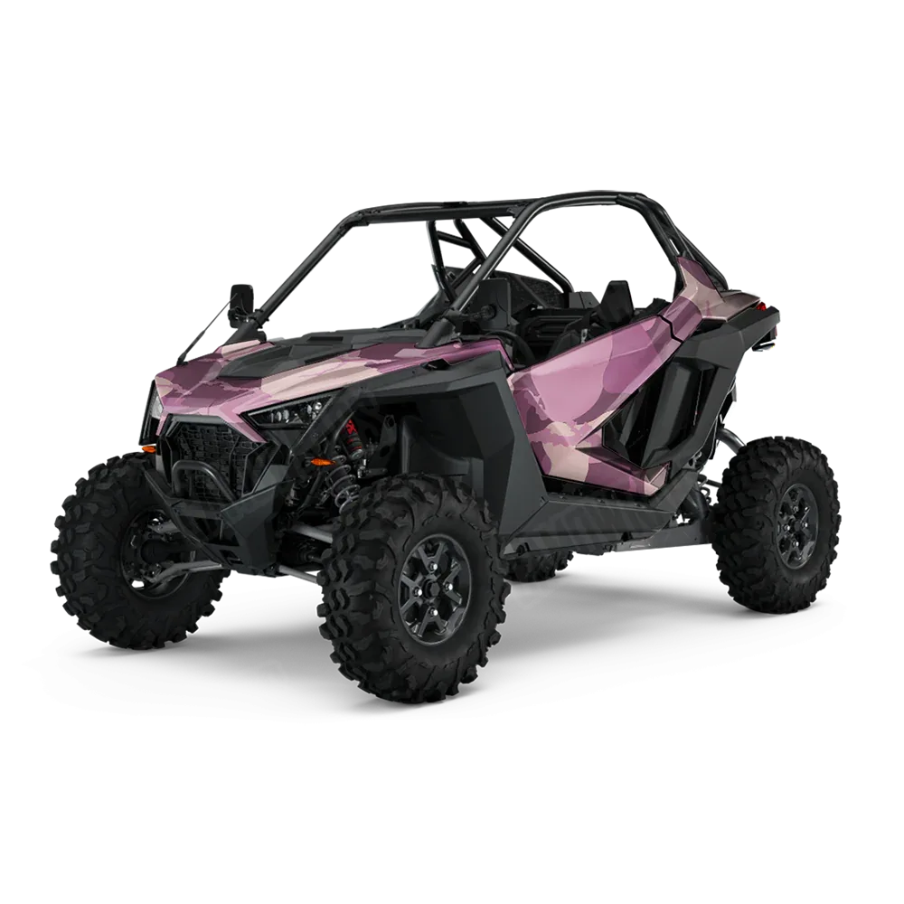Ragged Floral UTV Wraps
