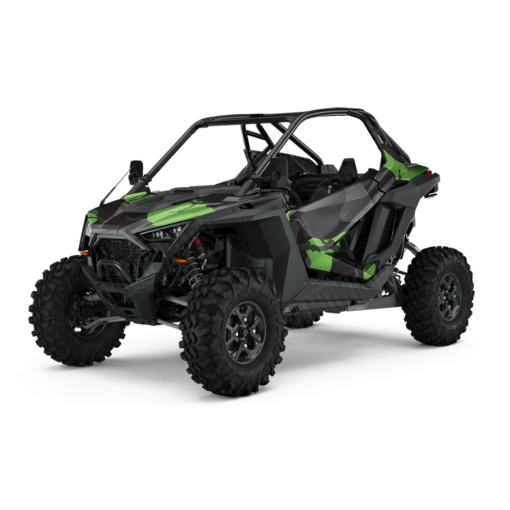 Ragged Metro Green UTV Wraps