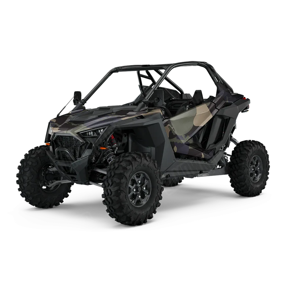 Ragged Militant Blue UTV Wraps