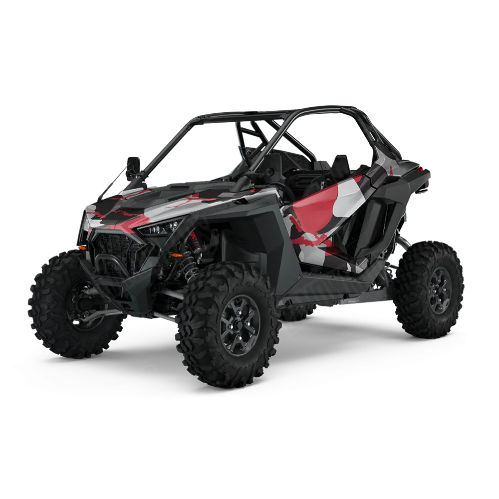 Ragged Red Tiger UTV Wraps