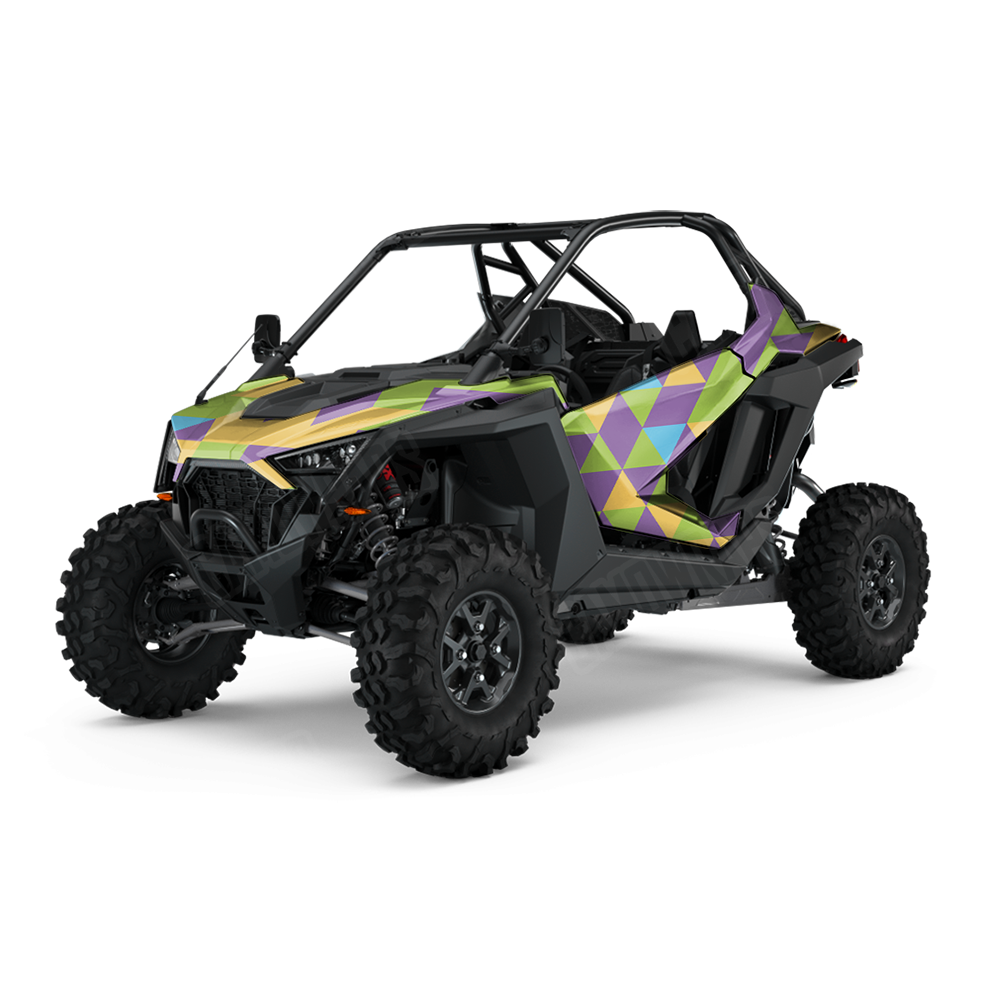 Triangle Carnival UTV Wraps