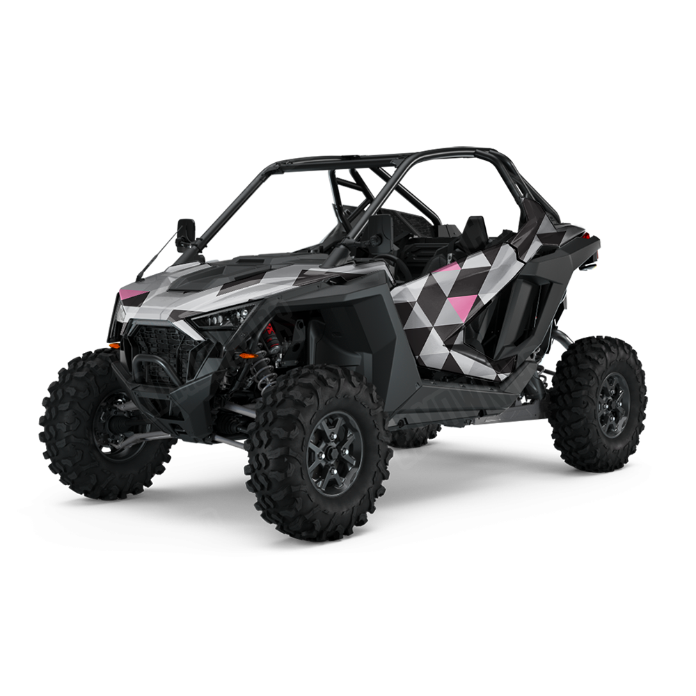 Triangle Urban Pink UTV Wraps
