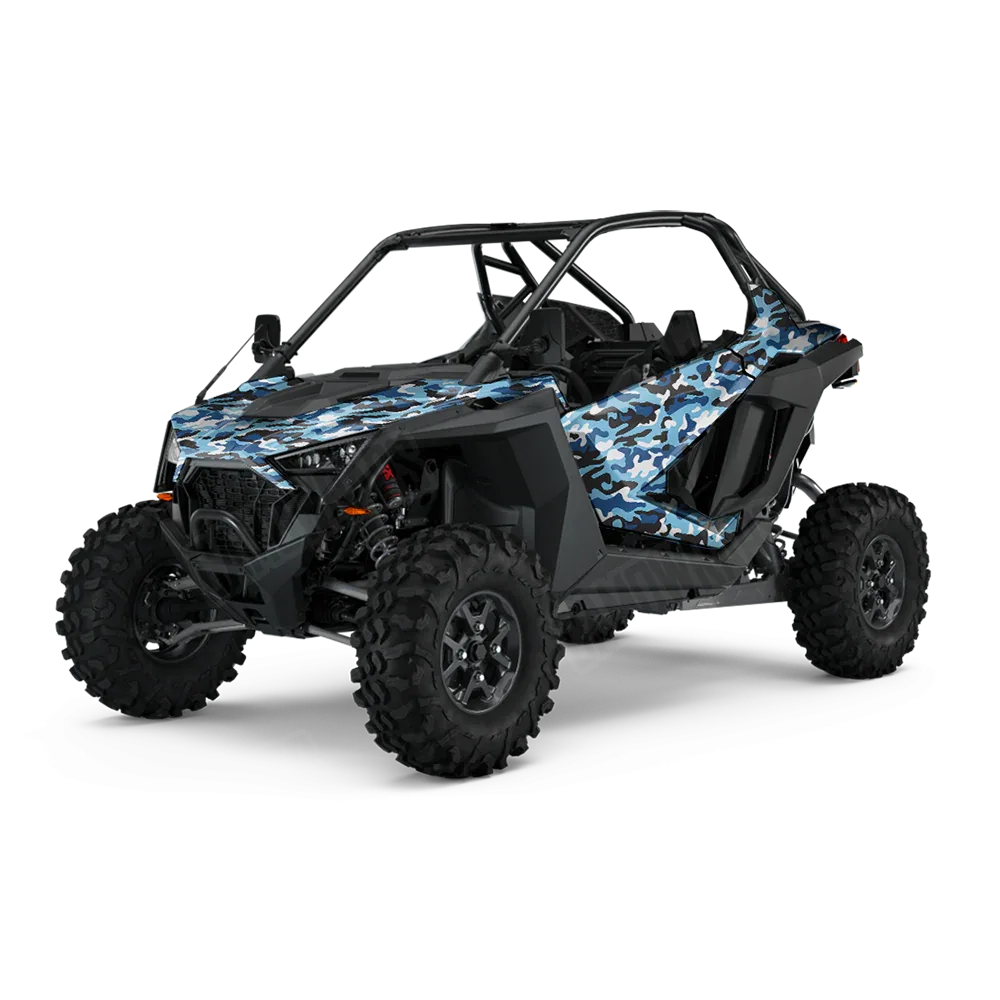 Classic Baby Blue UTV Wraps