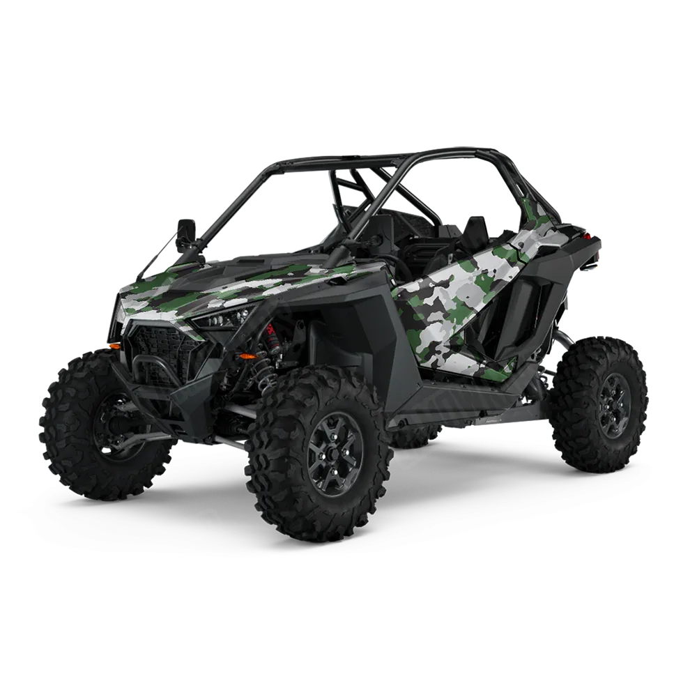Cumulus Green Tiger UTV Wraps
