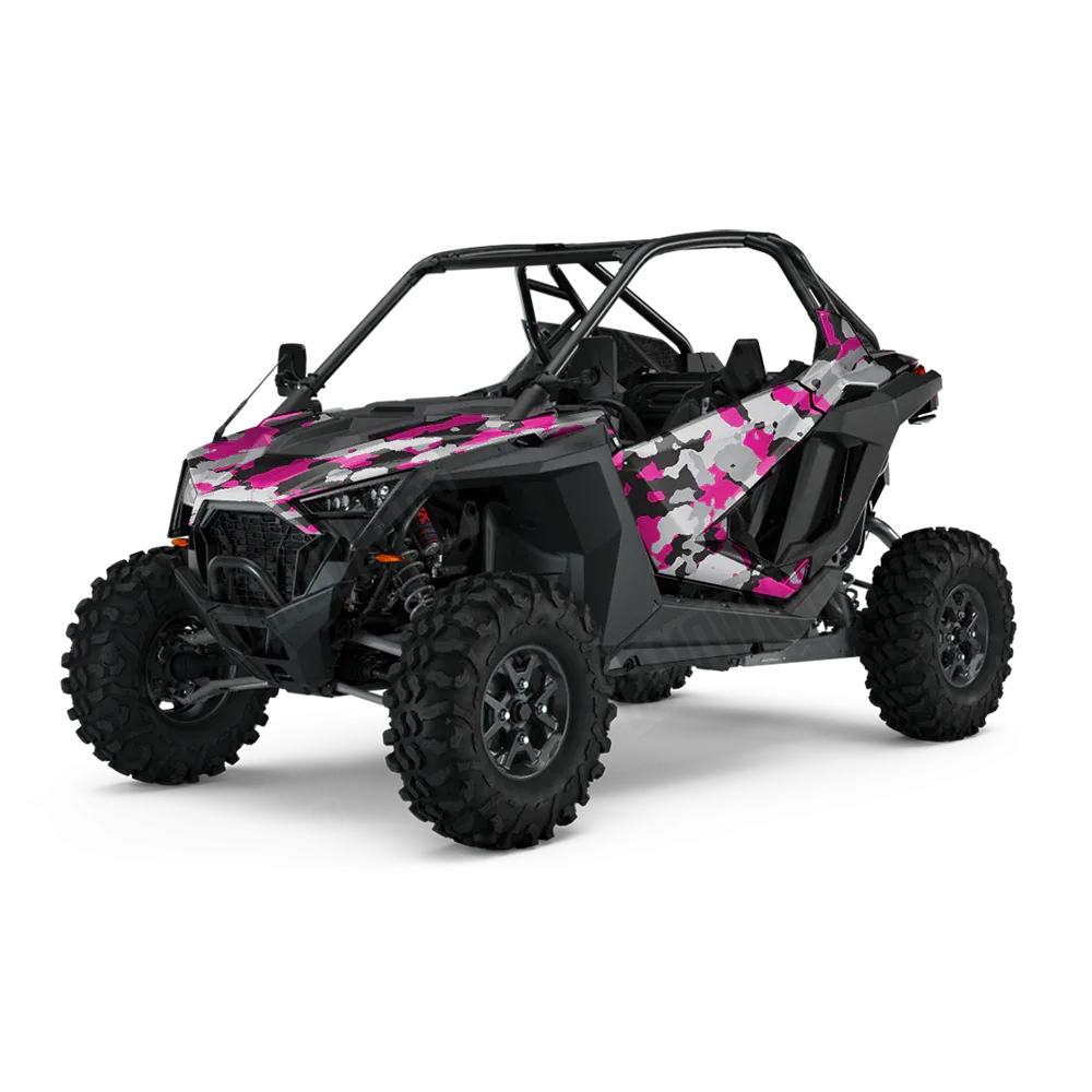 Cumulus Magenta Tiger UTV Wraps
