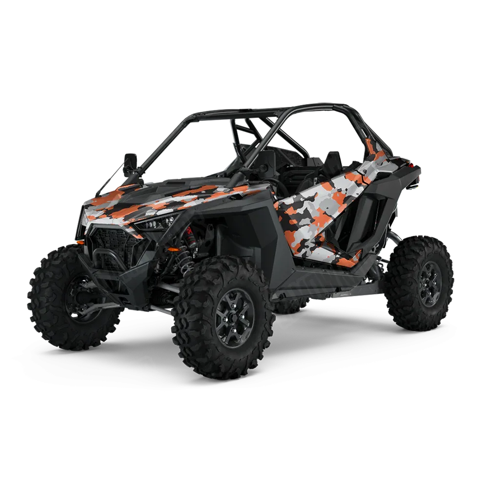 Cumulus Orange Tiger UTV Wraps