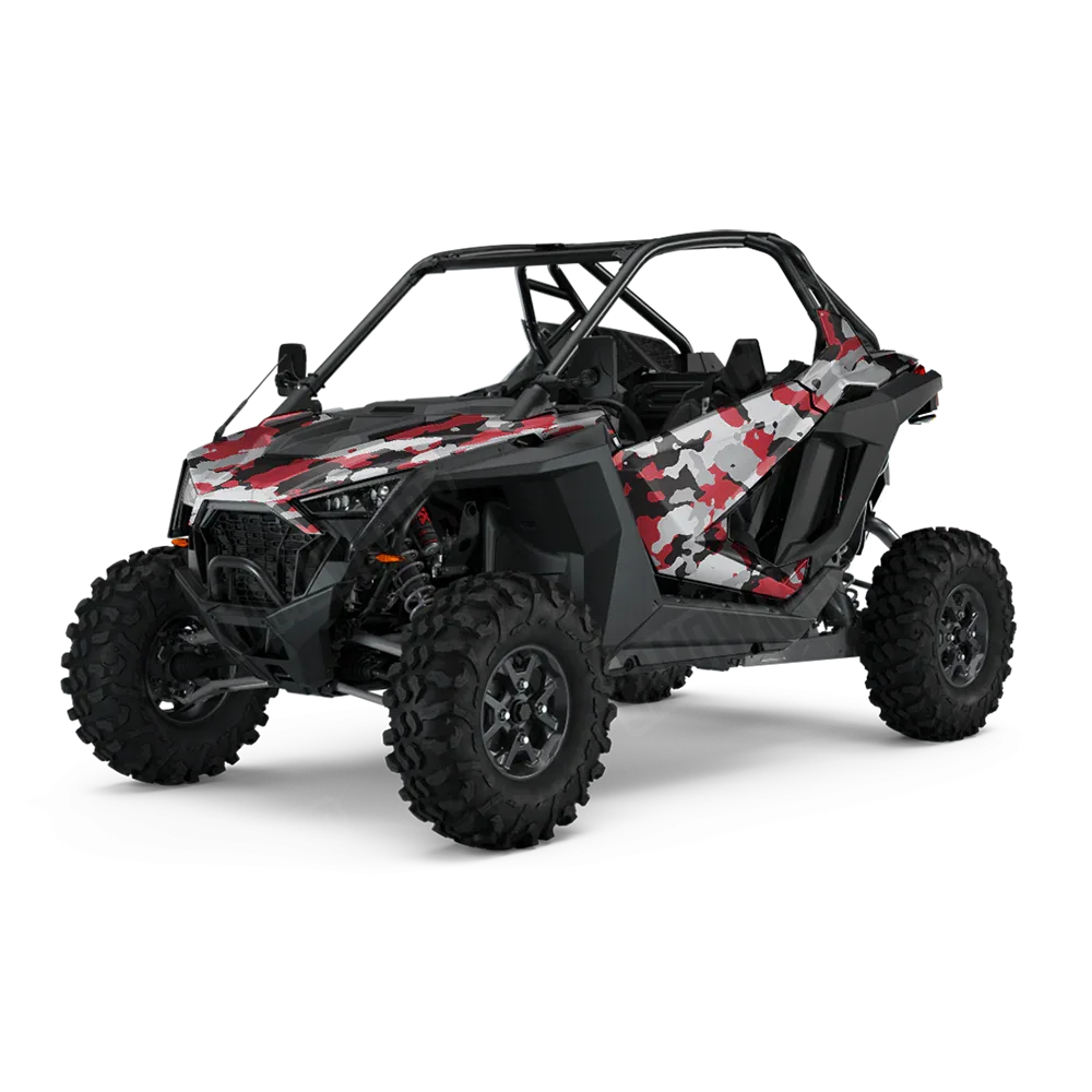 Cumulus Red Tiger UTV Wraps
