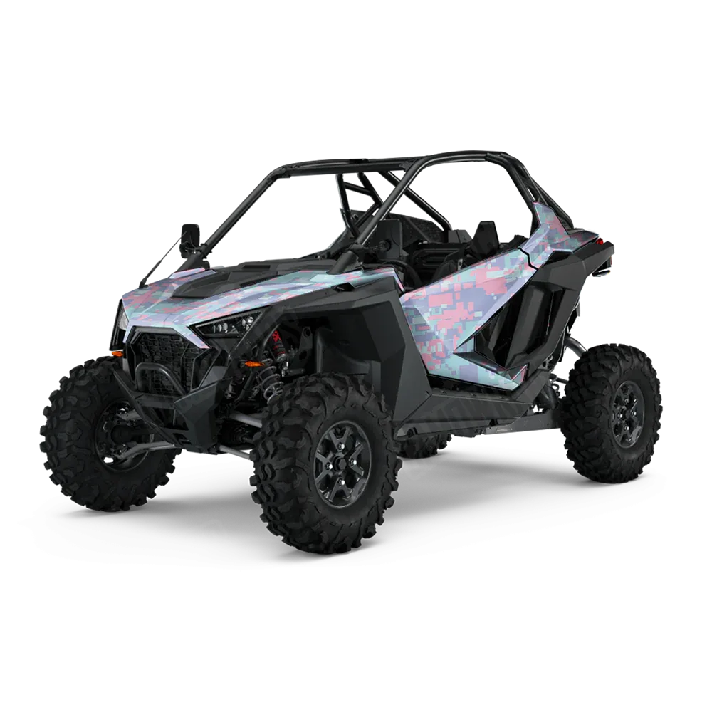 Digital Cotton Candy UTV Wraps
