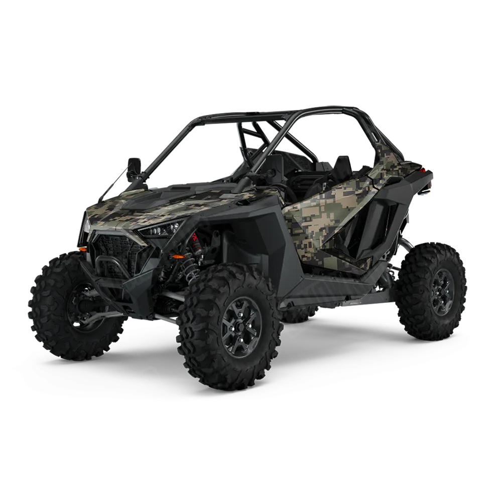Digital Militant Charcoal UTV Wraps