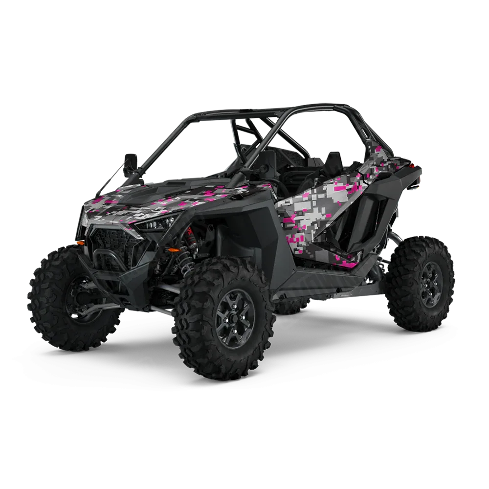 Digital Urban Magenta UTV Wraps