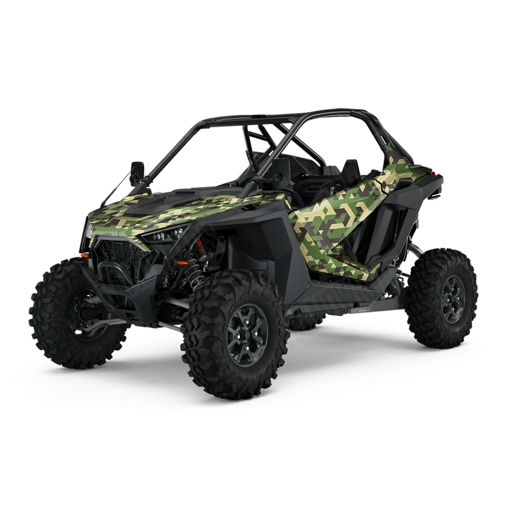 Triangle Jungle UTV Wraps