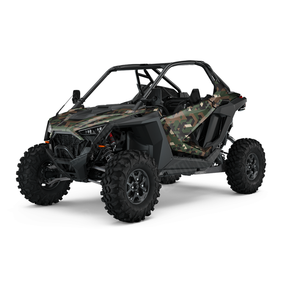 Triangle Woodland UTV Wraps
