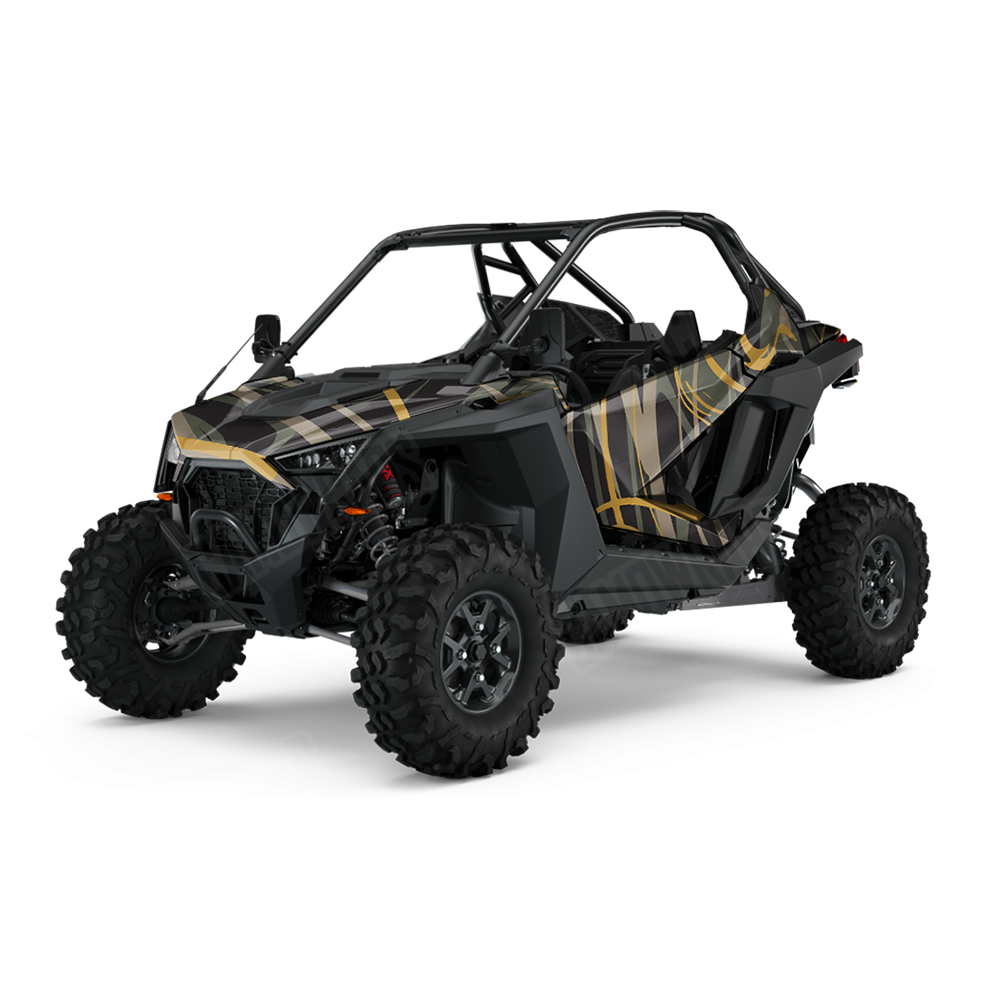 Liquid Smoke Militant Yellow UTV Wraps