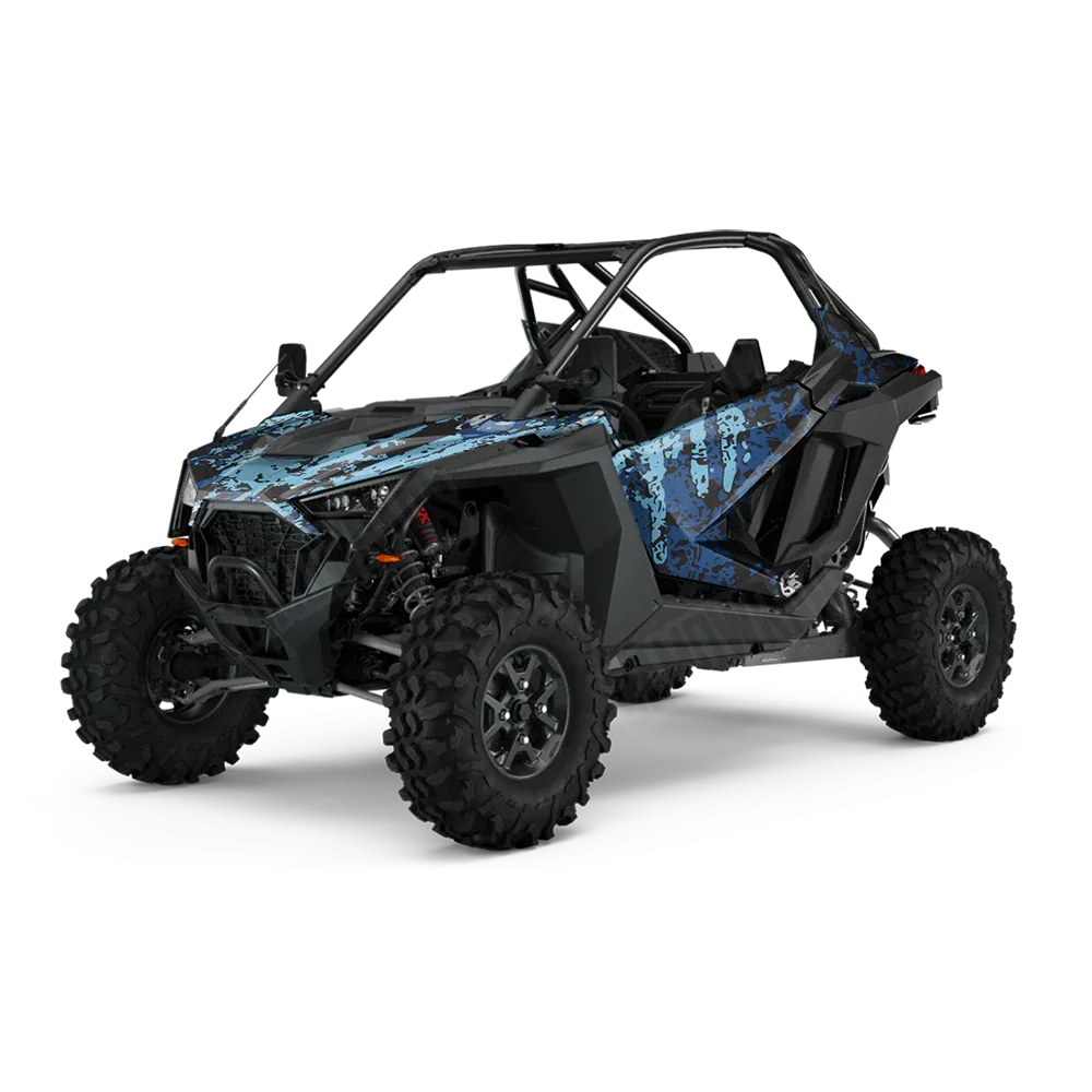 Pasted Baby Blue UTV Wraps