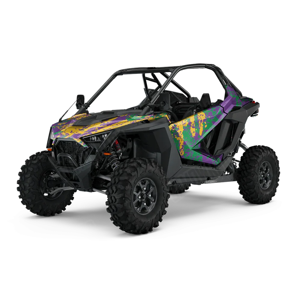 Pasted Mardi Gras UTV Wraps