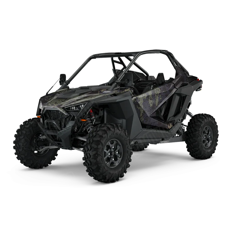 Pasted Militant Blue UTV Wraps