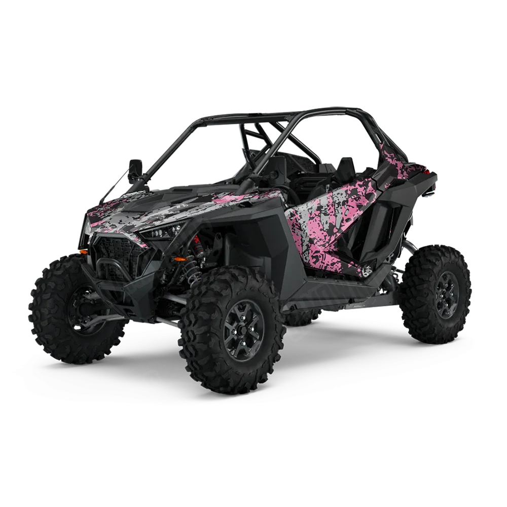 Pasted Pink Tiger UTV Wraps