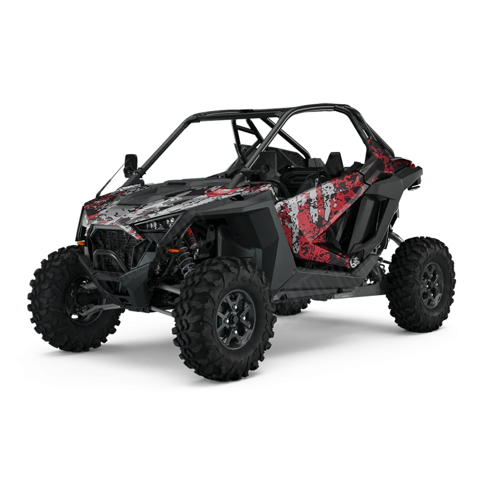 Pasted Red Tiger UTV Wraps