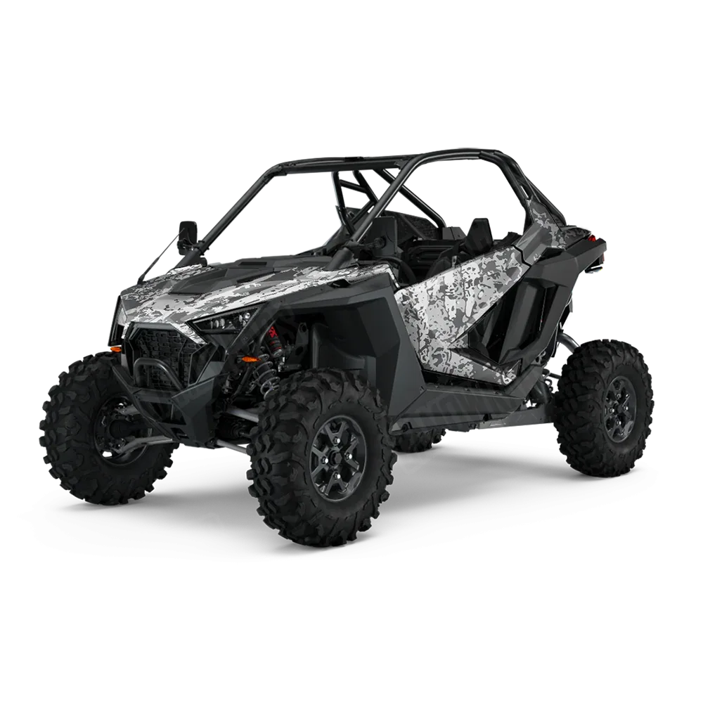 Pasted Snow UTV Wraps