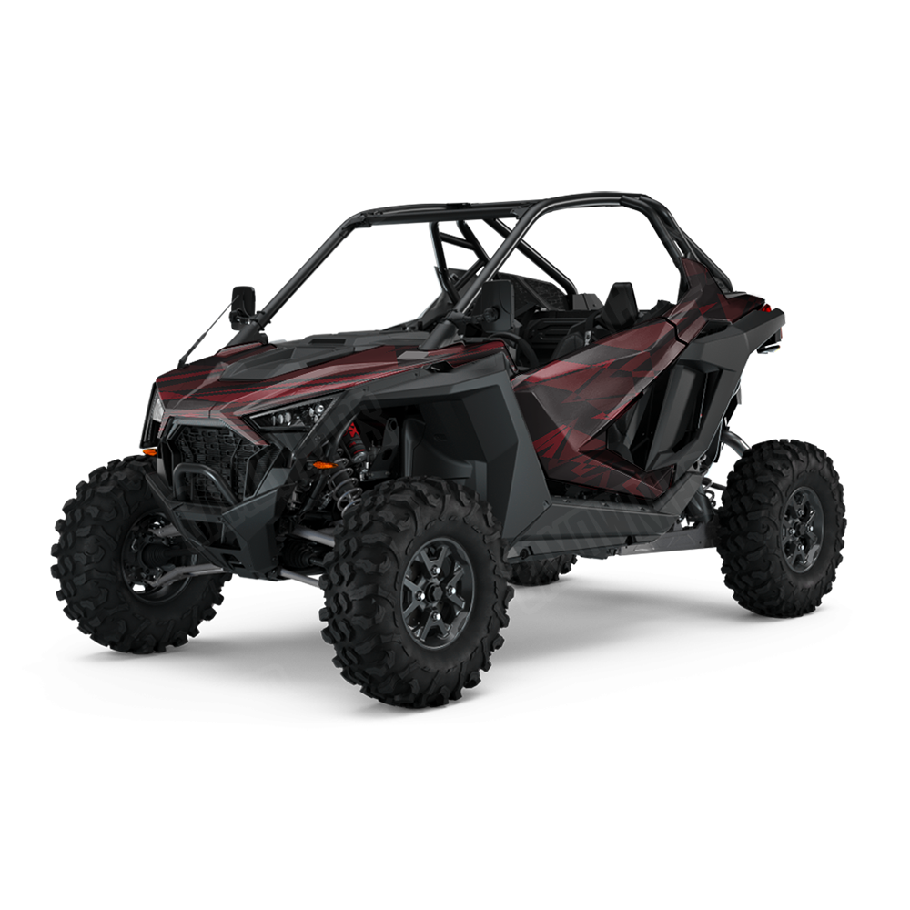 Sharp Vampire Red UTV Wraps