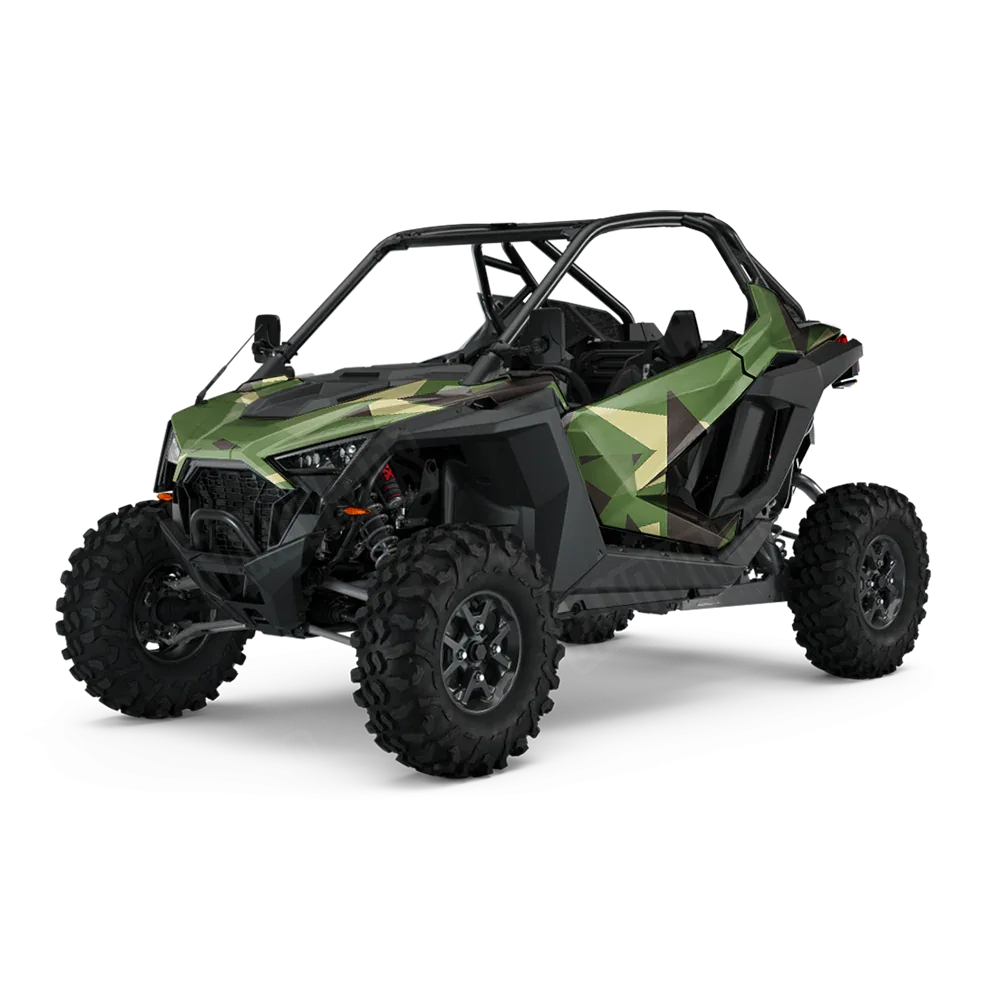 Shattered Jungle UTV Wraps