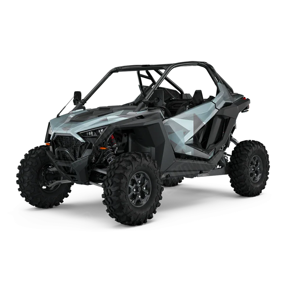 Shattered Overcast UTV Wraps